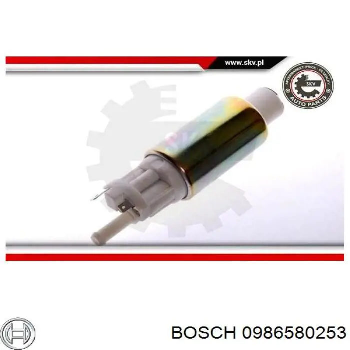Модуль бензонасоса Bosch 0986580253 цена, от 106.66 USD