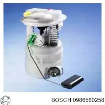 0986580258 Bosch бензонасос
