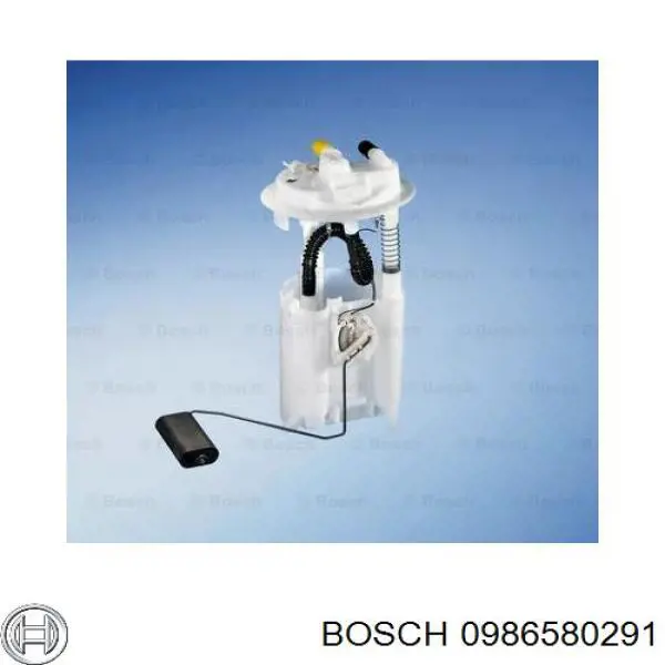0 986 580 291 Bosch бензонасос