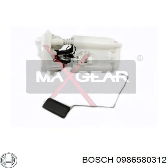 Купить 0986580312 Bosch Модуль топливного насоса