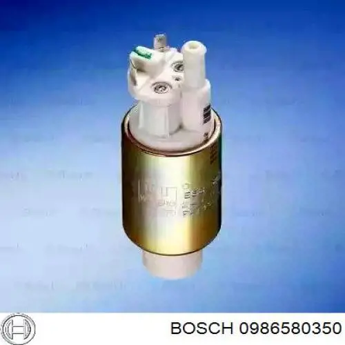 0986580350 Bosch элемент-турбинка топливного насоса