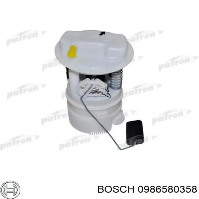 Модуль бензонасоса Bosch 0986580358 цена, от 67.38 USD