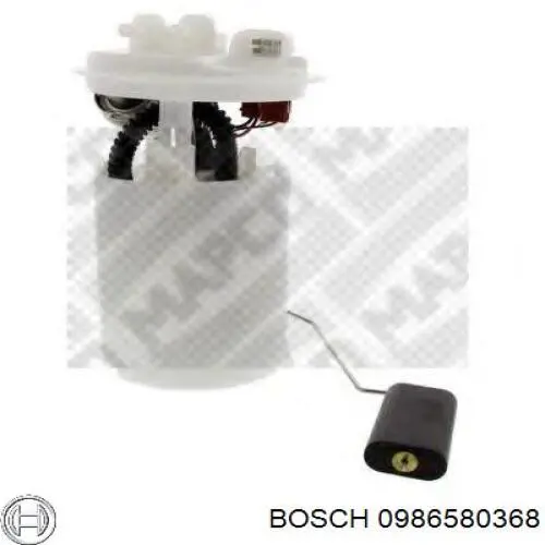 Модуль бензонасоса Bosch 0986580368 цена, от 148.59 USD