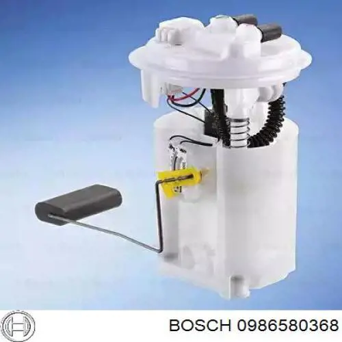 Модуль топливного насоса с датчиком уровня топлива Bosch 0986580368