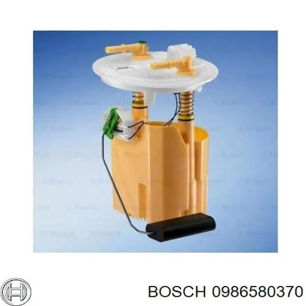 0986580370 Bosch módulo de bomba de combustível com sensor do nível de combustível