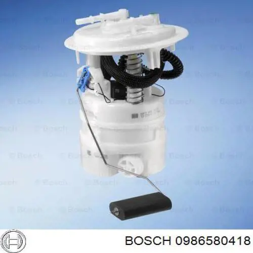 0 986 580 418 Bosch módulo de bomba de combustível com sensor do nível de combustível