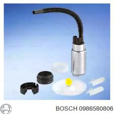 Элемент-турбинка топливного насоса 0986580806 Bosch