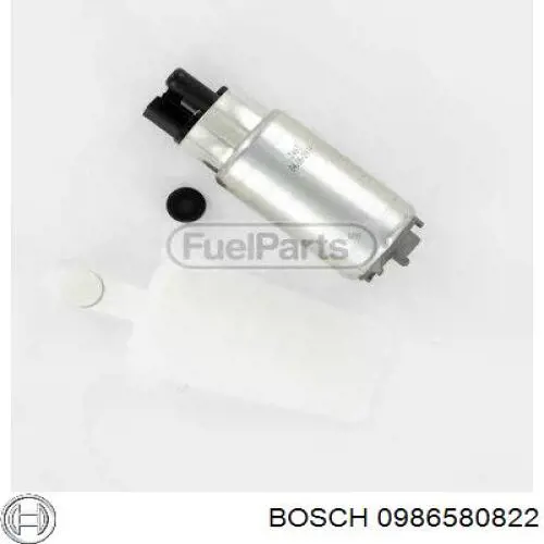 Bomba de combustible eléctrica sumergible 0986580822 Bosch