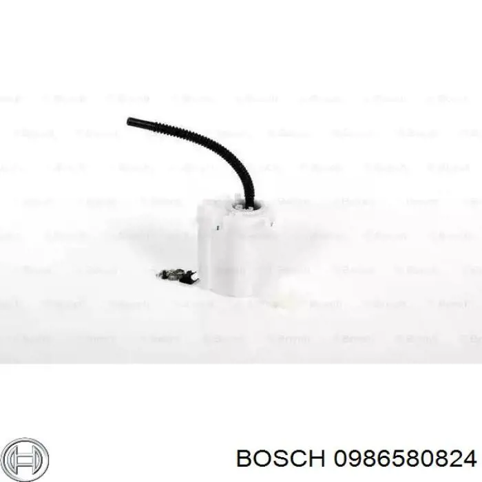 Bomba de combustible eléctrica sumergible 0986580824 Bosch