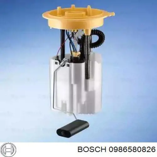 0986580826 Bosch módulo de bomba de combustível com sensor do nível de combustível