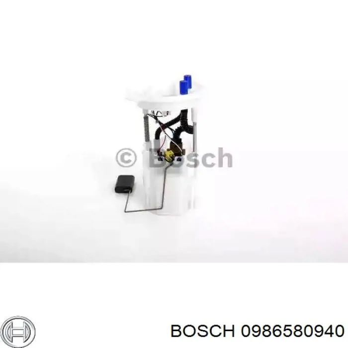 Модуль топливного насоса с датчиком уровня топлива Bosch 0986580940