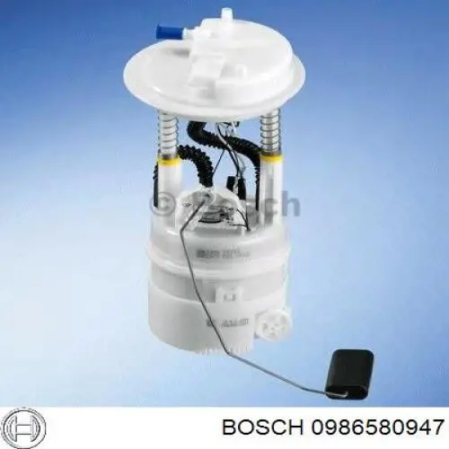 Модуль паливного насосу, з датчиком рівня палива 0986580947 Bosch