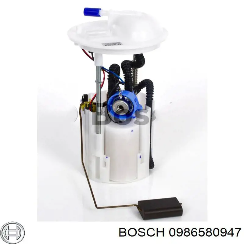 Модуль паливного насосу, з датчиком рівня палива 0986580947 Bosch