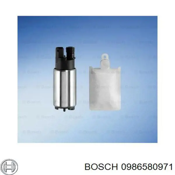 Насос топливный высокого давления (ТНВД) Bosch 0986580971