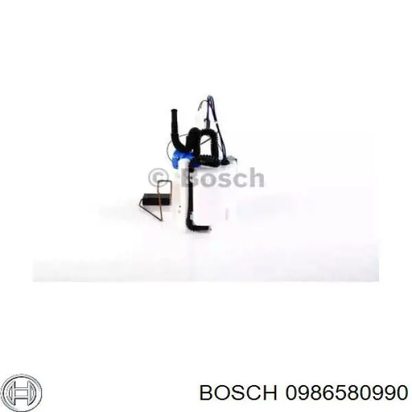 0 986 580 990 Bosch módulo de bomba de combustível com sensor do nível de combustível