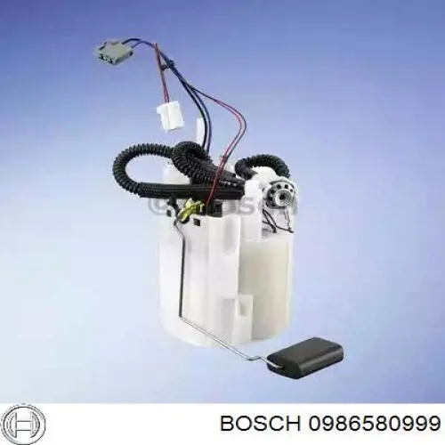 0986580999 Bosch módulo de bomba de combustível com sensor do nível de combustível