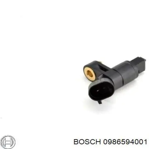 Датчик АБС (ABS) передній, лівий 0986594001 Bosch