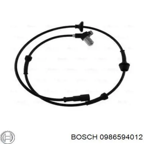 0 986 594 012 Bosch датчик абс (abs передний правый)
