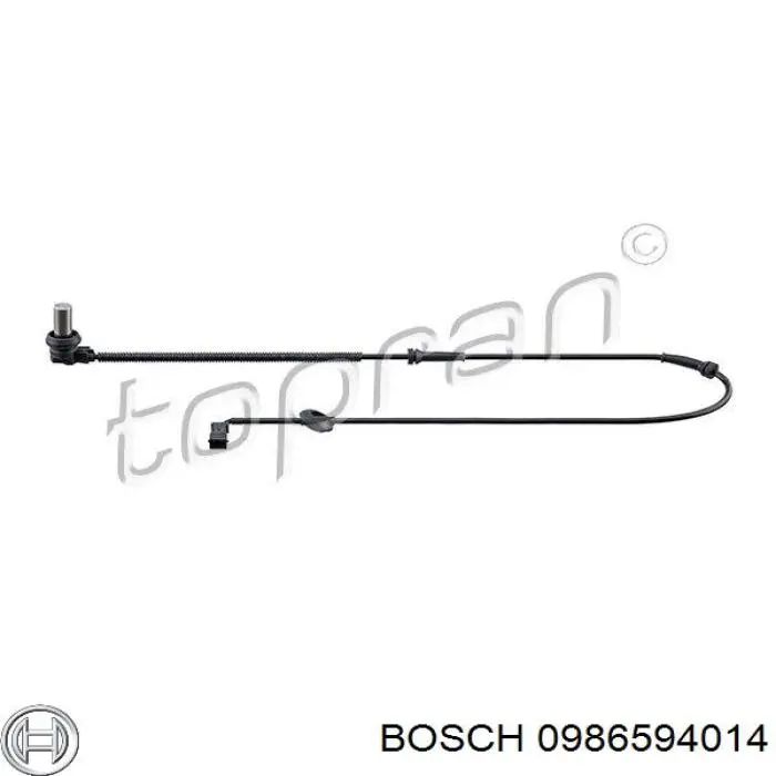 Датчик АБС передний 0986594014 Bosch
