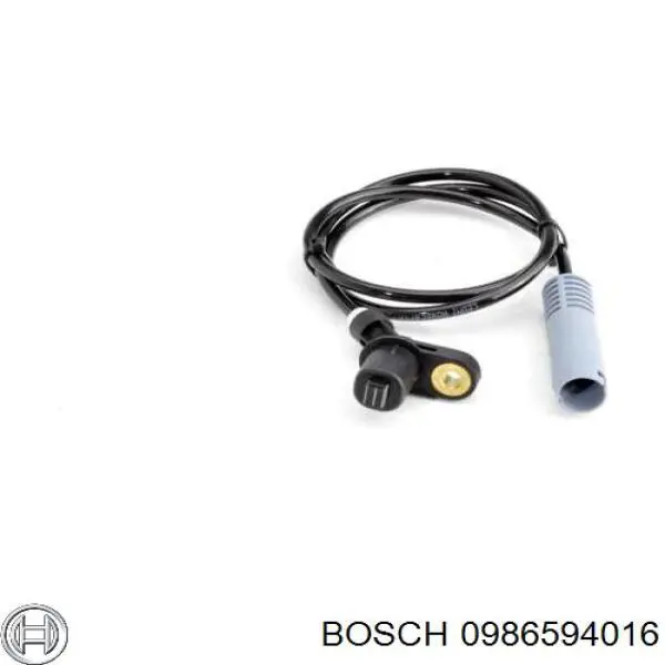 Sensor ABS delantero 0986594016 Bosch