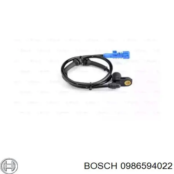 0 986 594 022 Bosch датчик абс (abs передний)