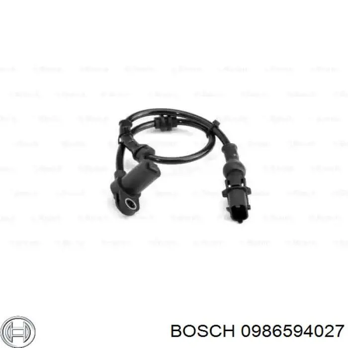 0986594027 Bosch датчик абс (abs передний)