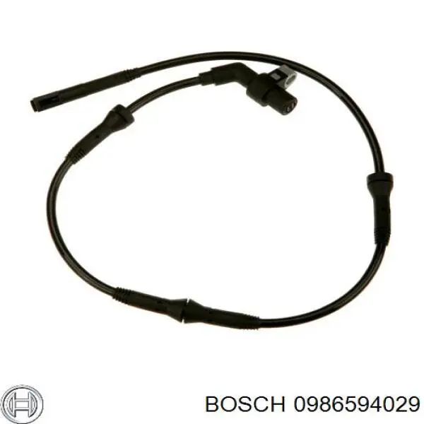 Sensor ABS delantero 0986594029 Bosch