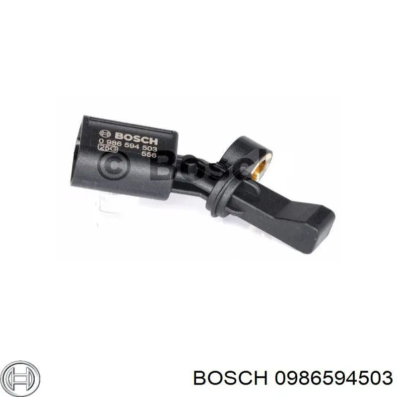 Sensor ABS trasero derecho 0986594503 Bosch