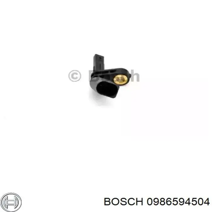 0986594504 Bosch датчик абс (abs передний левый)