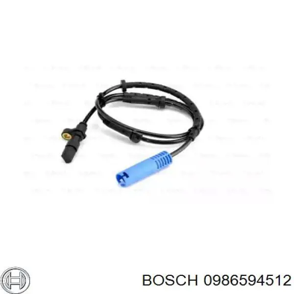 0986594512 Bosch датчик абс (abs задний)