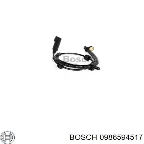 Купить 0986594517 Bosch Датчик АБС задний правый