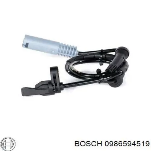 Sensor ABS delantero 0986594519 Bosch