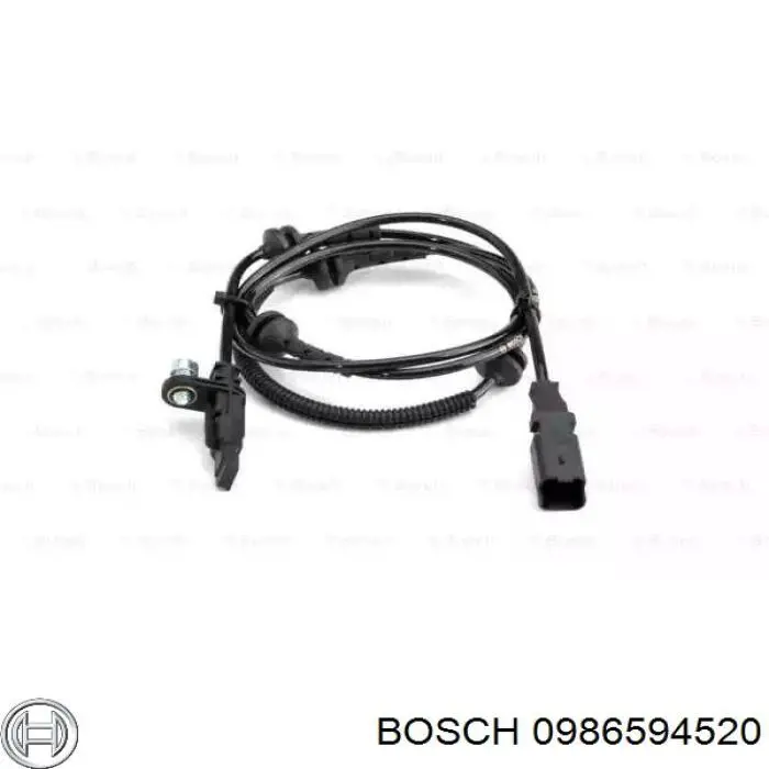 Датчик АБС (ABS) передний Bosch 0986594520