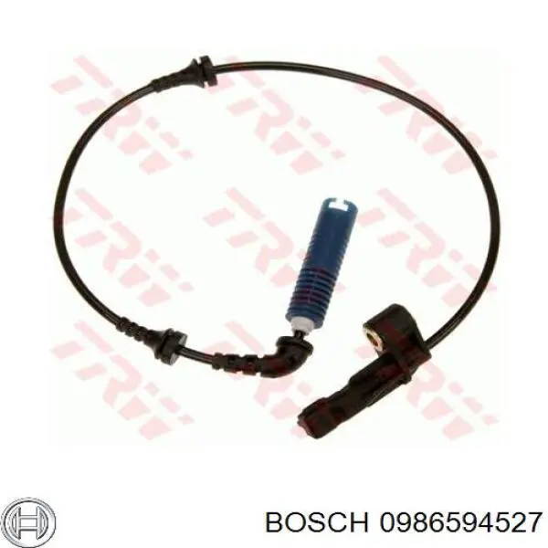 Sensor ABS delantero izquierdo 0986594527 Bosch