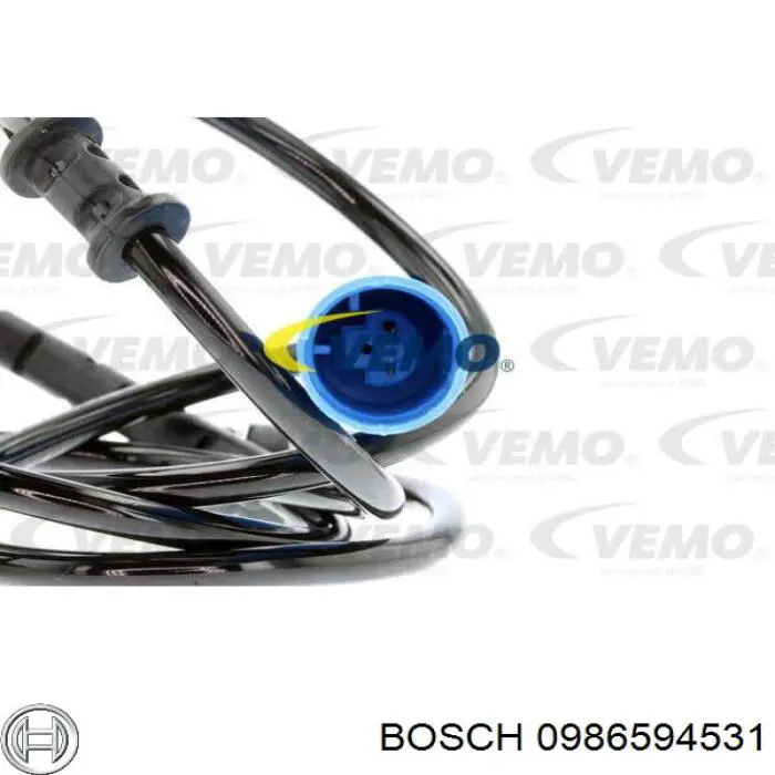 Датчик ABS задний Bosch 0986594531