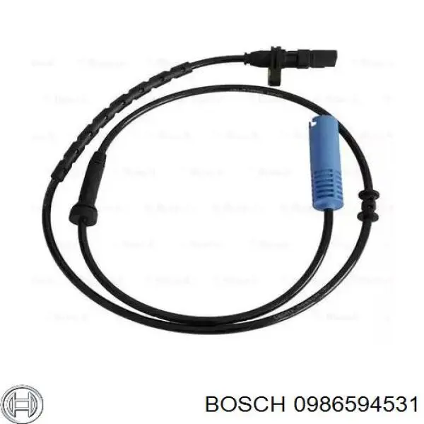 0986594531 Bosch sensor abs traseiro