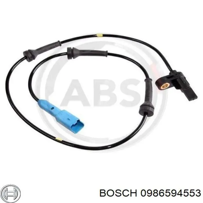 Датчик АБС (ABS) задний 0986594553 Bosch