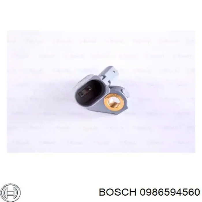 0 986 594 560 Bosch sensor dianteiro de abs