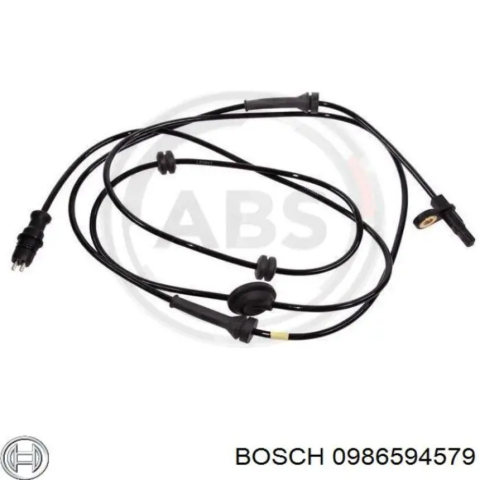 0986594579 Bosch Датчик АБС (ABS) задний
