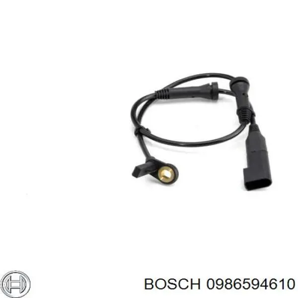 0 986 594 610 Bosch датчик абс (abs передний)