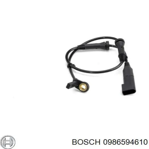 0 986 594 610 Bosch sensor dianteiro de abs