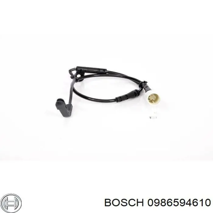 Sensor ABS delantero 0986594610 Bosch