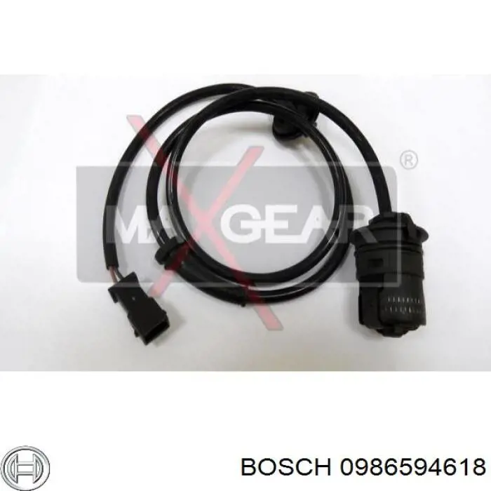 Датчик АБС (ABS) задний правый Bosch 0986594618 цена, от 19.84 USD