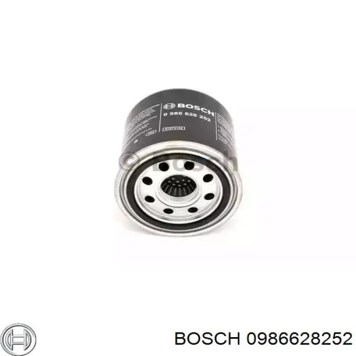 Фильтр осушителя воздуха (влагомаслоотделителя) (TRUCK) Bosch 0986628252