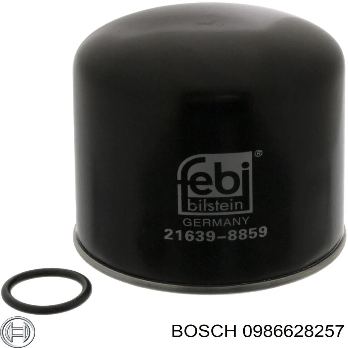 Filtro del secador de aire (separador de agua y aceite) (CAMIÓN) 0986628257 Bosch