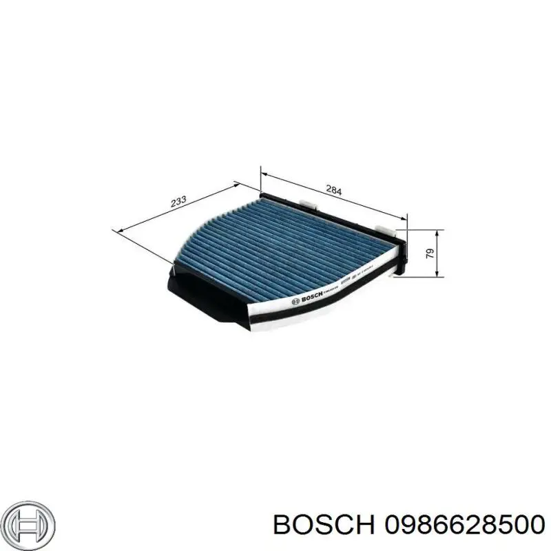 Фильтр салона 0986628500 Bosch