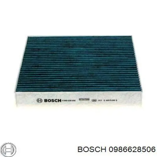 Купить 0986628506 Bosch Фильтр салона угольный