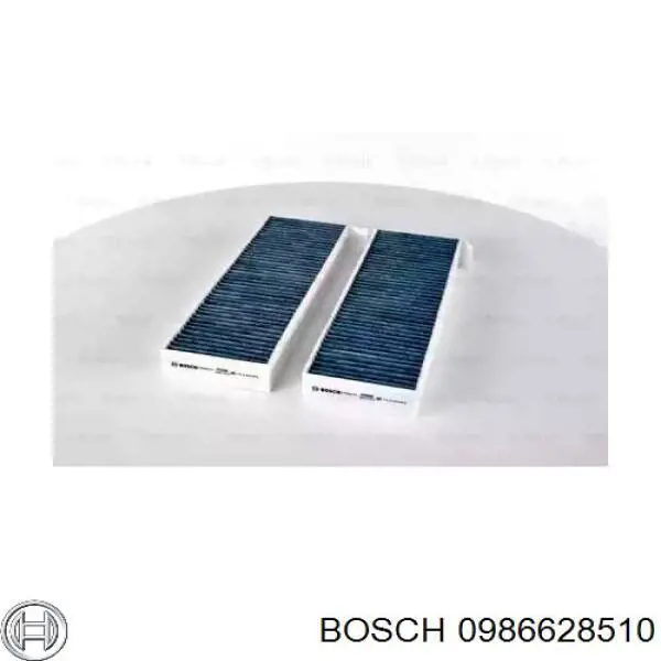 Фильтр воздушный отопителя Bosch 0986628510 цена, от 15.25 USD