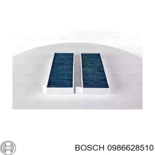 Купить 0986628510 Bosch Фильтр салона угольный