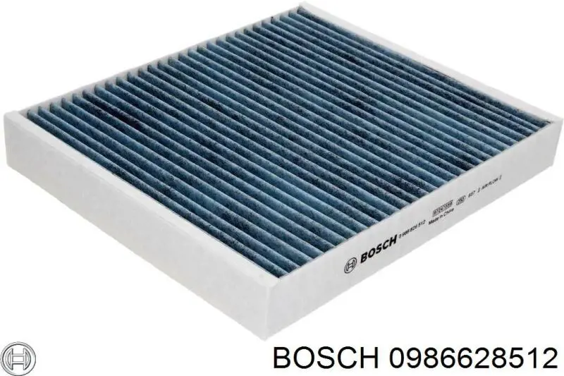 Filtro de habitáculo 0986628512 Bosch